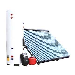 Calentador de agua solar de dos bobinas