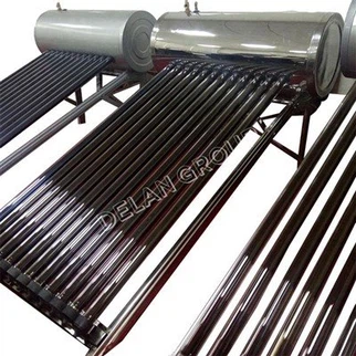 Calentador de agua solar de dos bobinas